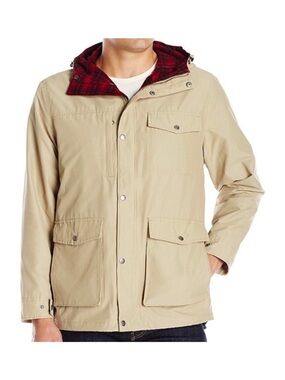Woolrich Men’s Transition Mountain Parka 16204 Flannel Lining with Hood Size XXL